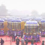 100 CNG New Busses in Delhi