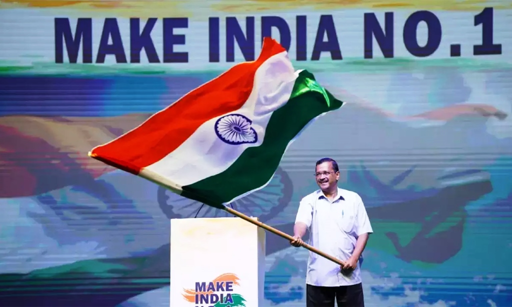 Make India No-1 by Kejriwal